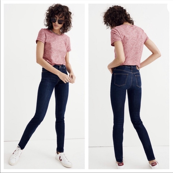 MADEWELL Magic Pocket 9" Mid-Rise Skinny Jeans Campton Wash size 24 NEW - Picture 13 of 14